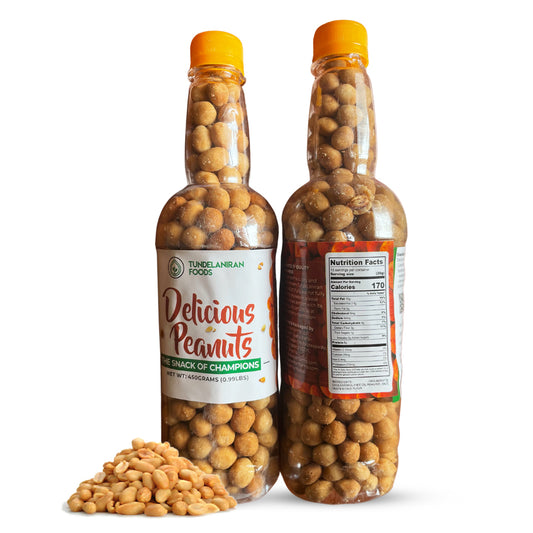 Delicious Coated Peanuts - Big Bottle
