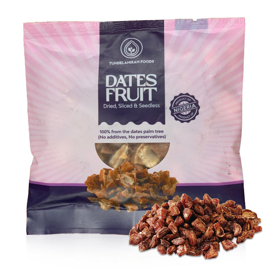 Pitted and Sliced Dates Fruit Snack - Premium Quality Brand - Perfect for snacking, cereals, salads and smoothies